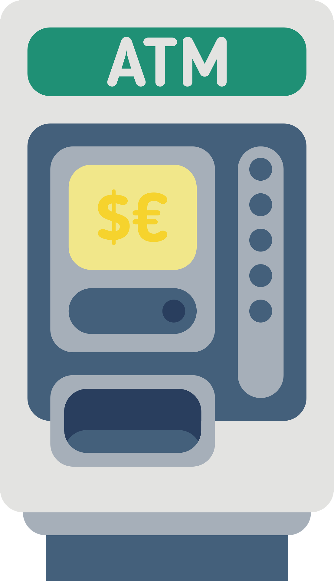 Crypto ATM interface illustration